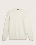 Zegna - Off-White Knit Crewneck Sweater