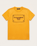 Dolce & Gabbana Kids - Milano T-Shirt - Golden Orange