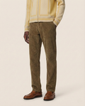 Camel Fine-Wale Corduroy Trouser