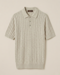 Loro Piana - Ribbed Cashmere and Silk Polo Shirt