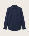 Loro Piana - André Shirt in Deep Navy André Cotton-Cashmere Blend