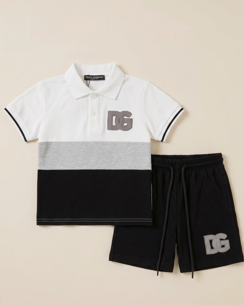 Dolce & Gabbana - Kids DG Logo Color-Block Set