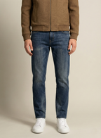 Emporio Armani - Men's Slim Tapered Dark Wash Denim Jeans