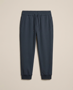 Zegna Men's Dark Blue Technical Fabric Jogger Pants