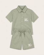 Dolce & Gabbana - Kids DG Logo Cotton Twill Set