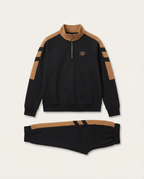 Dior Men's Black & Camel Panel Track Pants