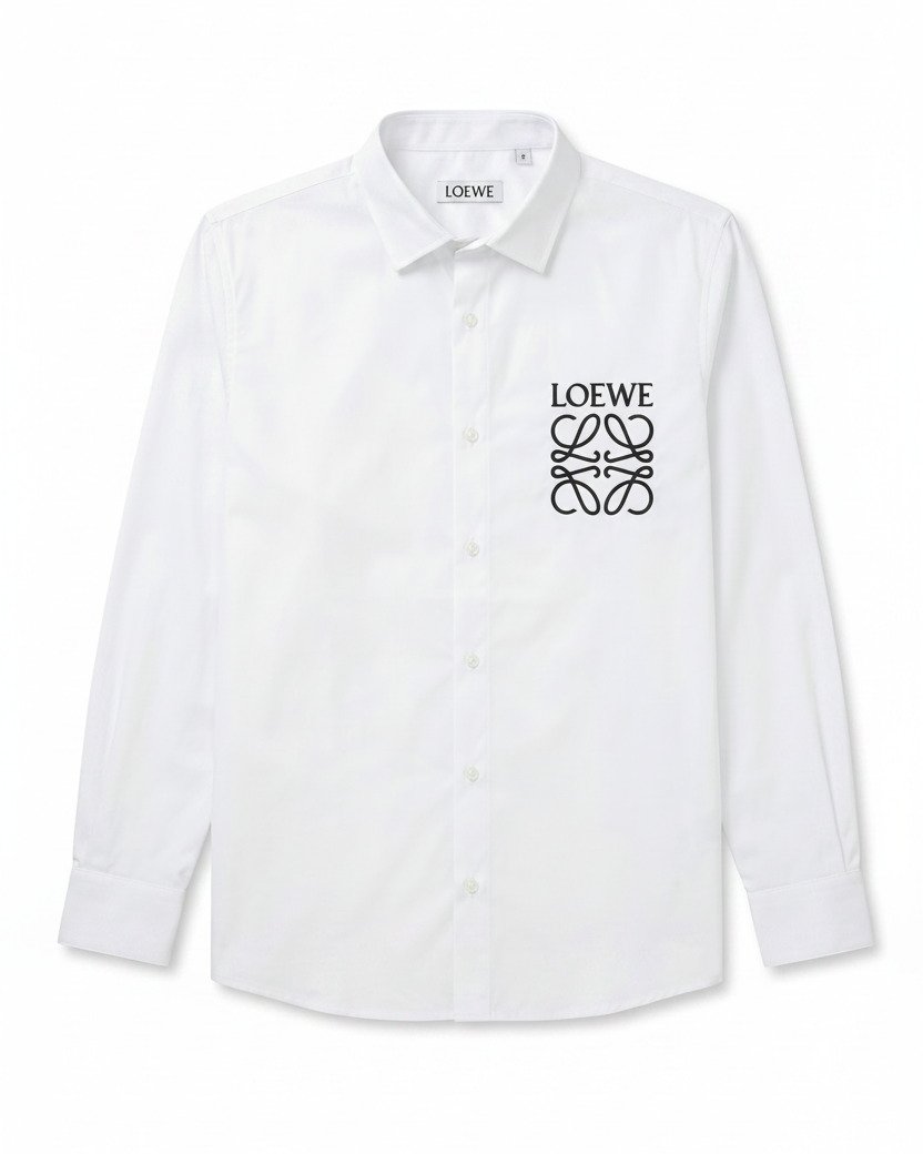 Loewe - White Long-Sleeve Shirt
