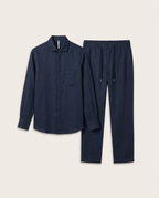 Loro Piana - André Shirt & City Leisure Trousers Set - Deep Navy