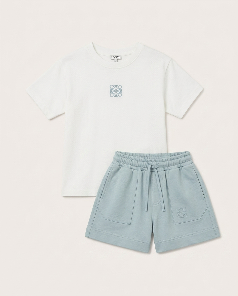 Loewe - Kids Anagram Embroidered Cotton Set