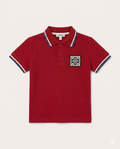 Loewe - Kids Anagram Patch Polo Shirt