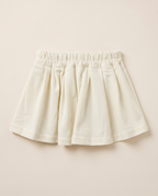 Moncler Girls - Pleated Flounce Skirt in Cream