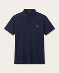 Stefano Ricci - Signature Eagle Embroidery Luxury Cotton Polo – Navy