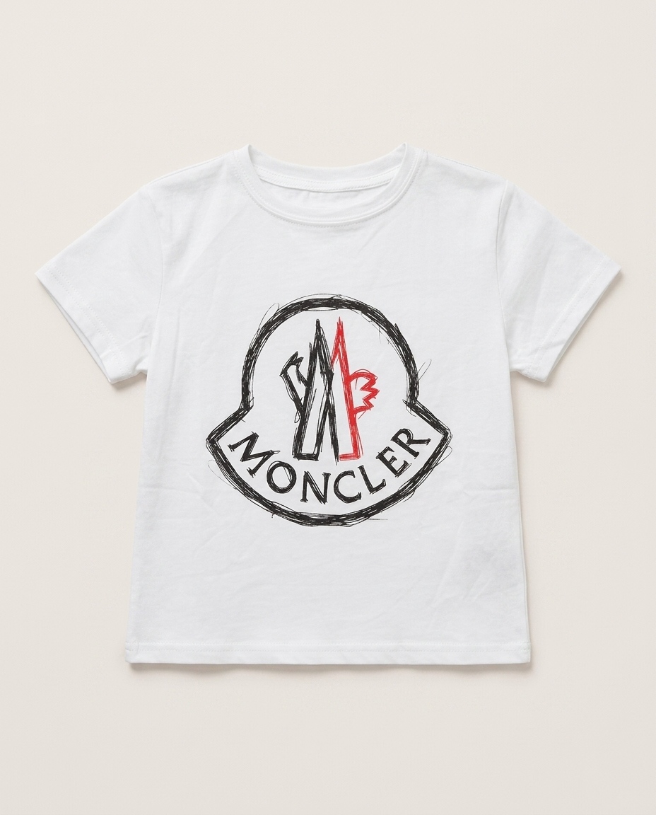 Moncler - Enfant Vertical Logo Polo Shirt