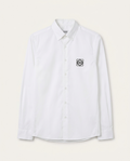 Loewe - Anagram Embroidered Oxford Shirt – Optic White