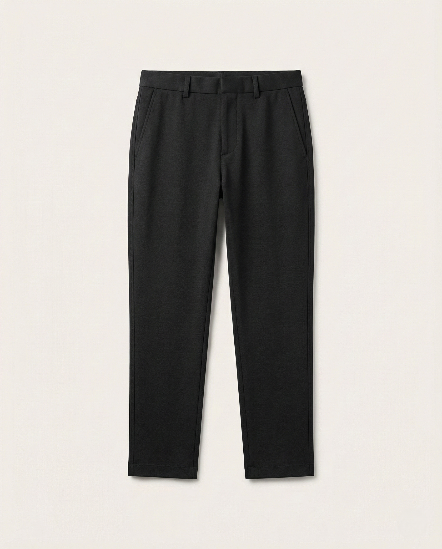 Zegna - Men's Slim-Fit Tailored Trousers in Black