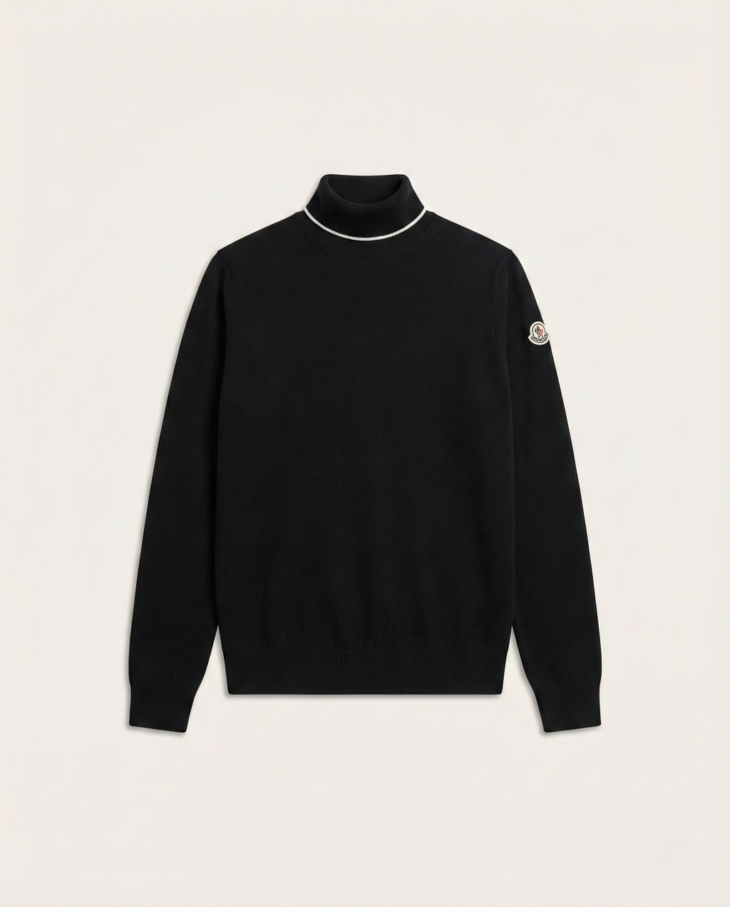 Moncler Men's Black Knit Turtleneck