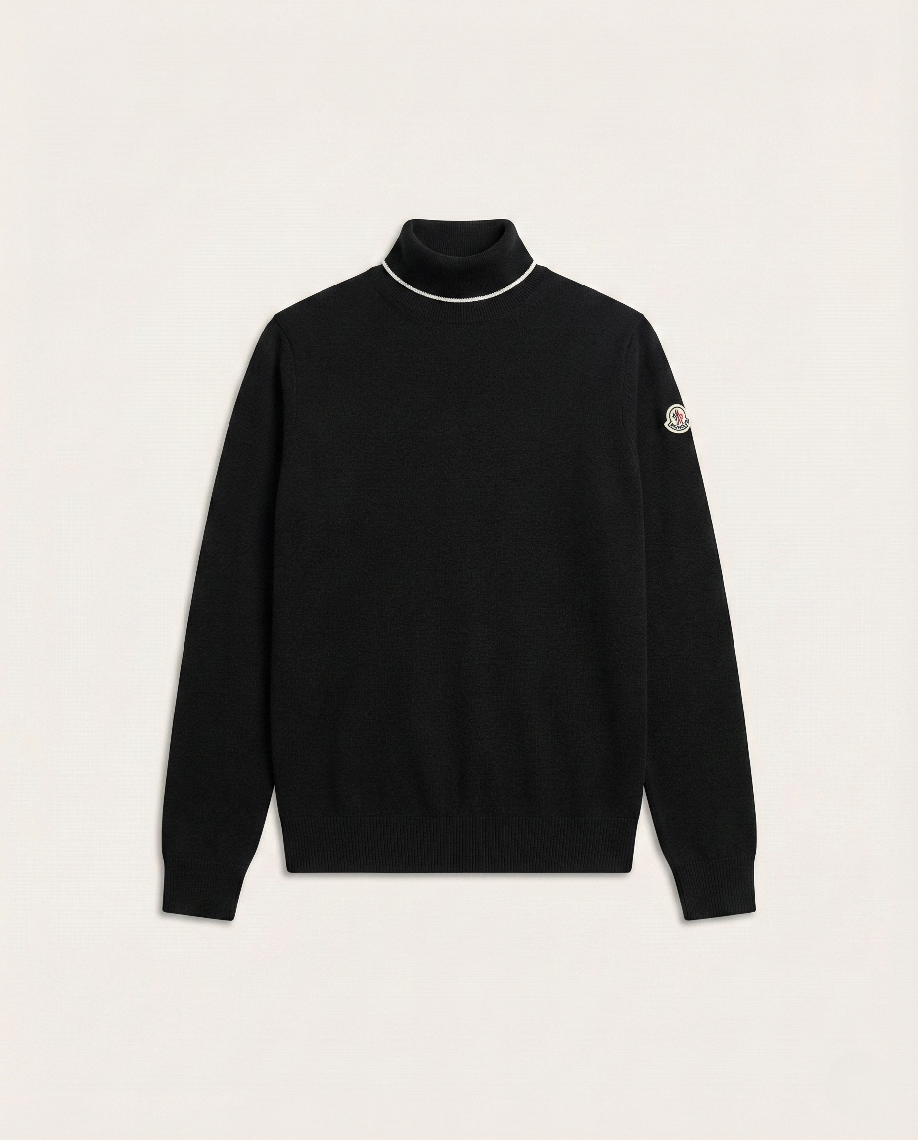 Moncler Men's Black Knit Turtleneck