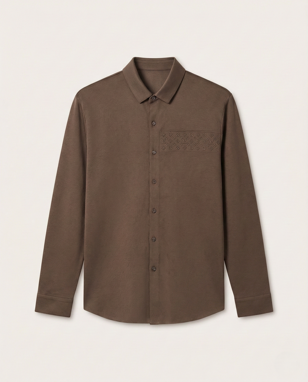 Louis Vuitton - Shirt with Embossed Monogram Pocket
