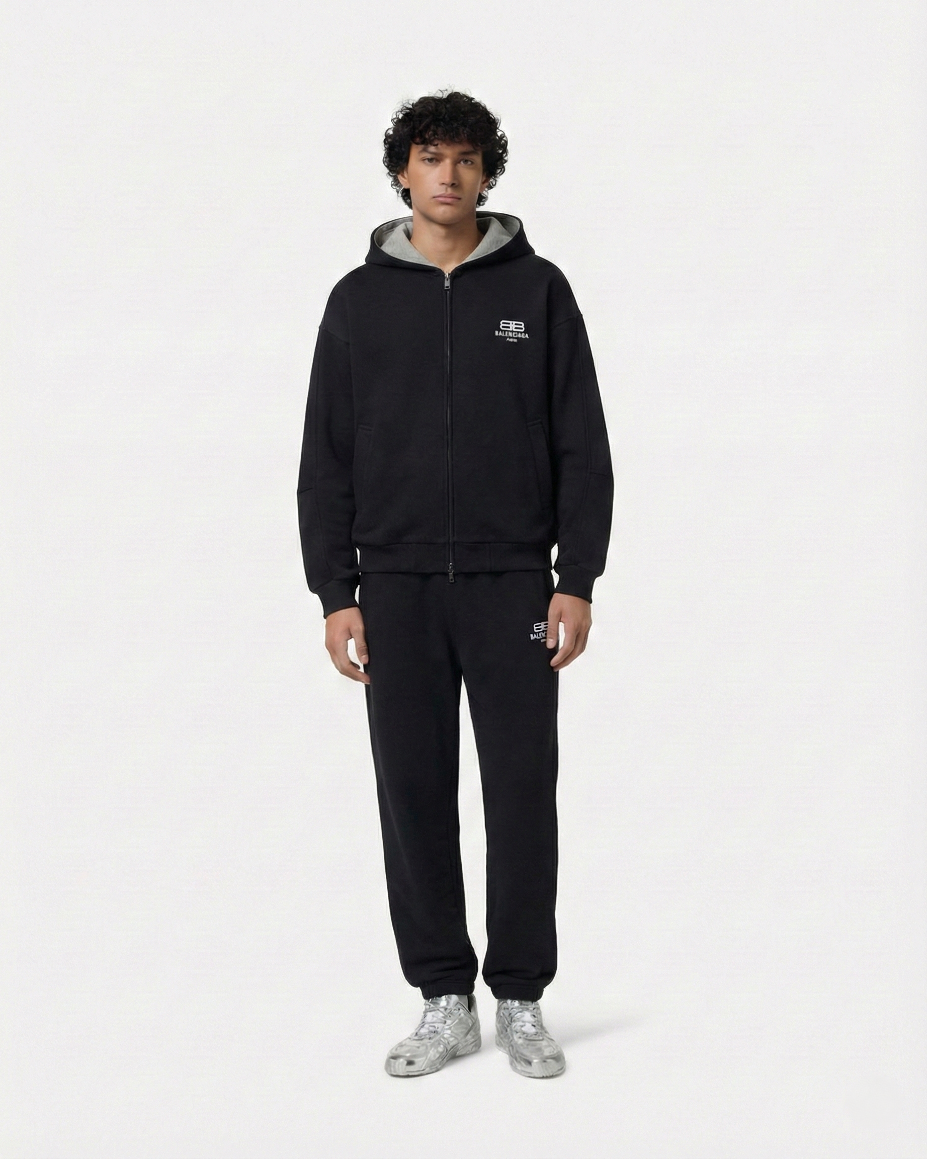 Balenciaga - BB Logo Black Sweatpants