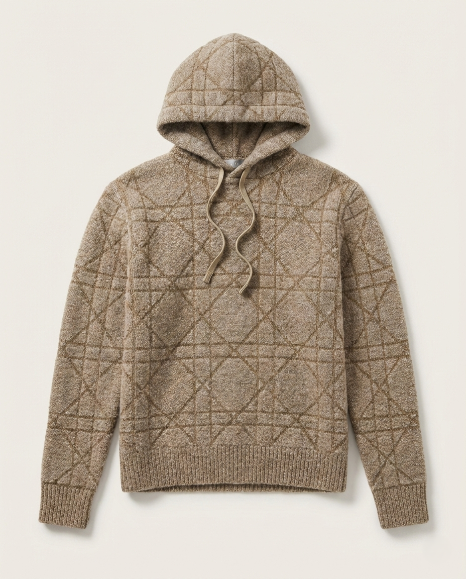Dior - Textured Knit Hoodie