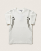GIVENCHY - Trompe-L'œil Harness Graphic T-Shirt in Optic White
