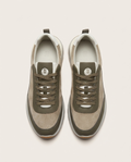 Brunello Cucinelli - Suede & Technical Fabric Sneakers – Taupe/Olive Green