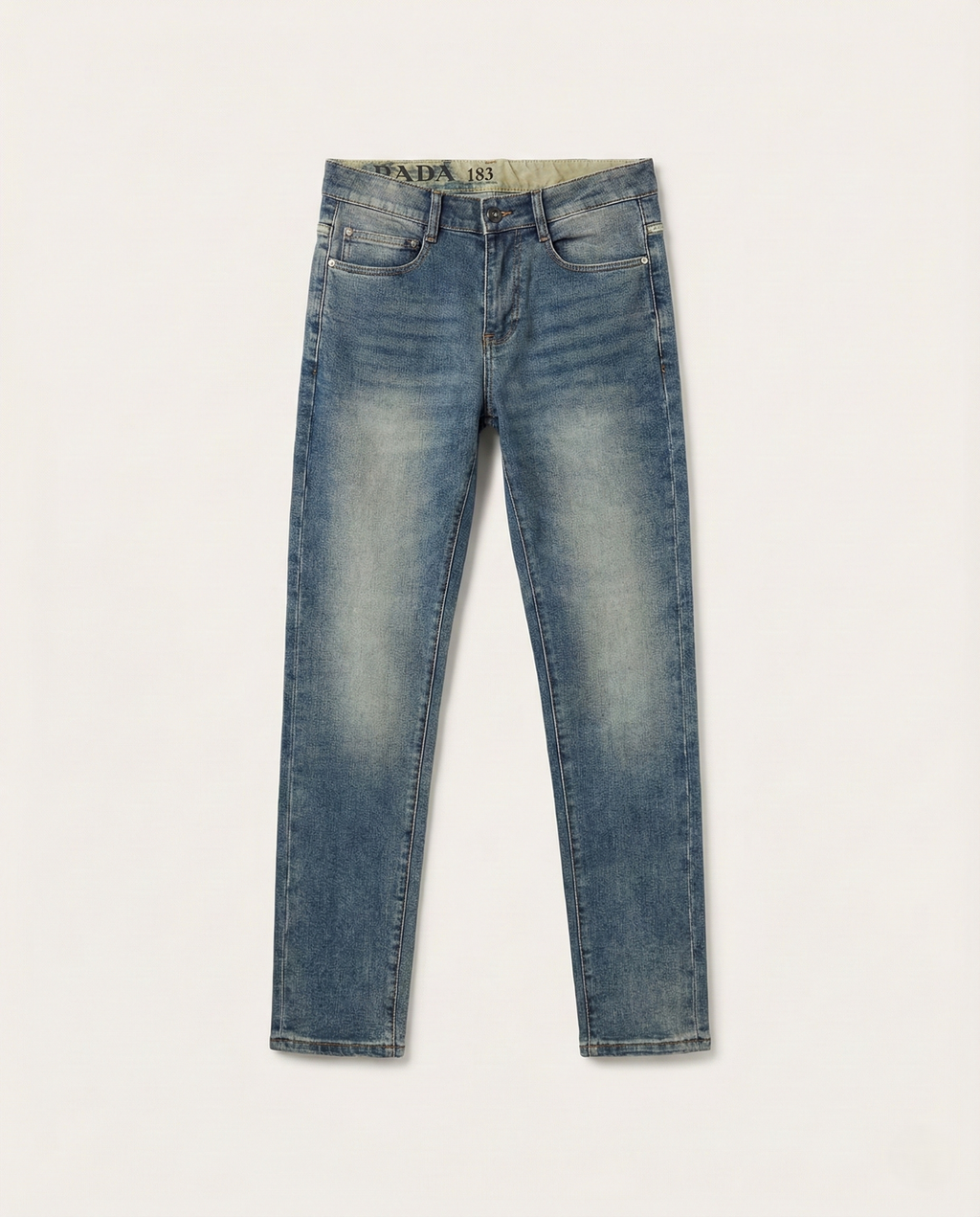 Prada - Vintage Wash Slim-Fit Denim Jeans