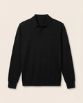 Loro Piana - Old Money Polo Sweater - Black