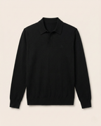Loro Piana - Old Money Polo Sweater - Black