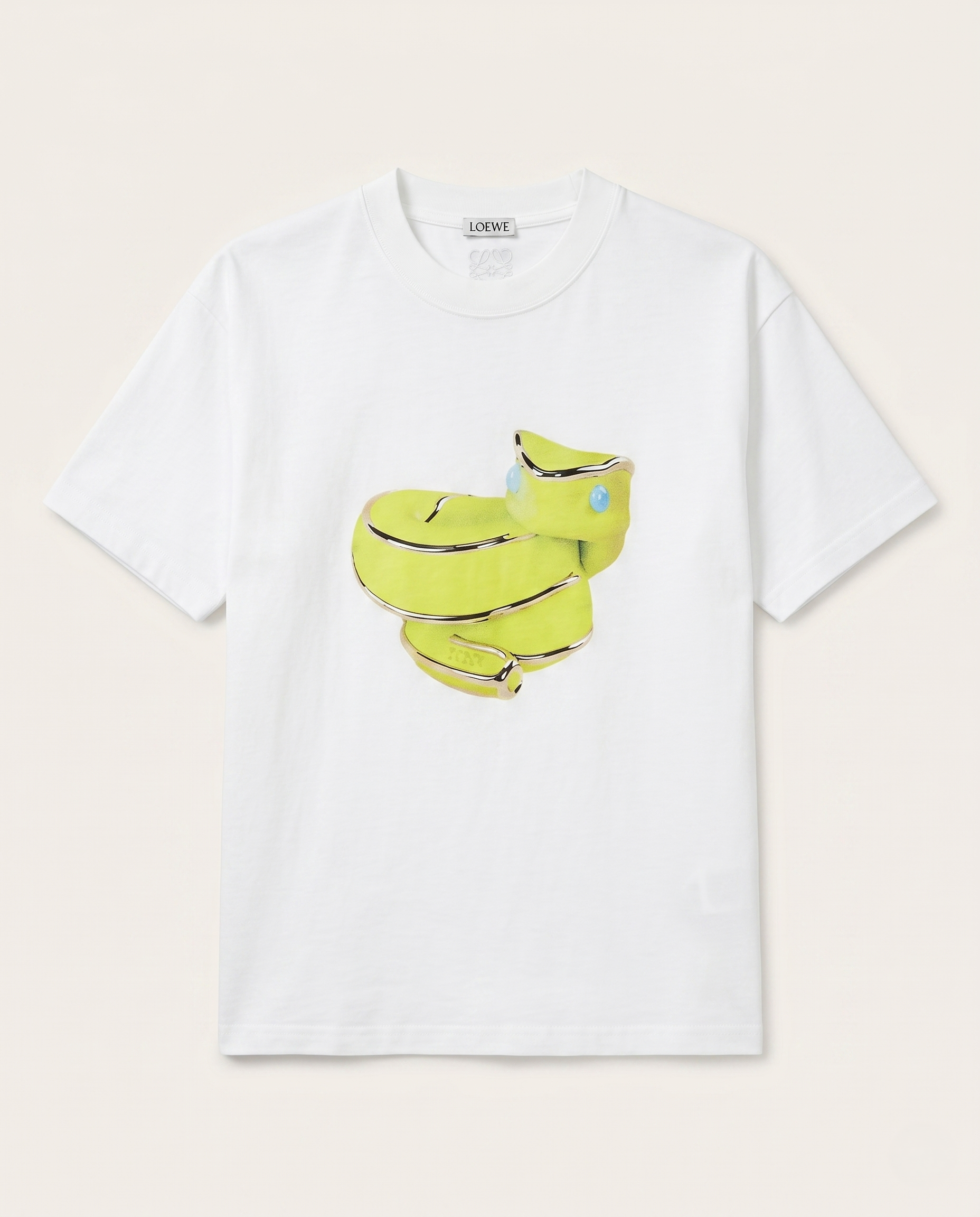 LOEWE - White Coiled Sculpture T-Shirt