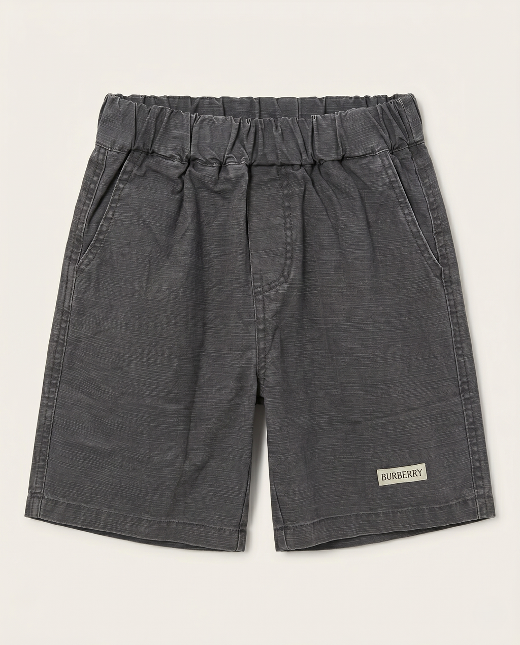 Burberry Kids - Charcoal Grey Shorts