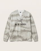 Arc'teryx x Jil Sander - Tie-Dye Skeleton Logo Layered Sweatshirt