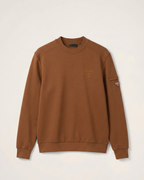 Prada - Milano Brown Cotton Crewneck Sweatshirt