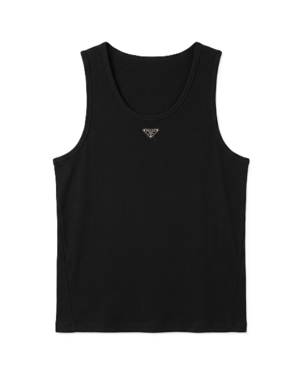 Prada - Ribbed Cotton Tank Top