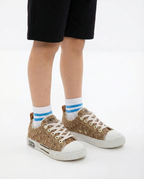 Dior - Kids Low-Top Sneakers - Beige Oblique Canvas
