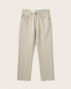 Brunello Cucinelli - Lightweight Cotton-Linen Trousers