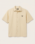 Prada Short-Sleeved Crinkled Technical Shirt