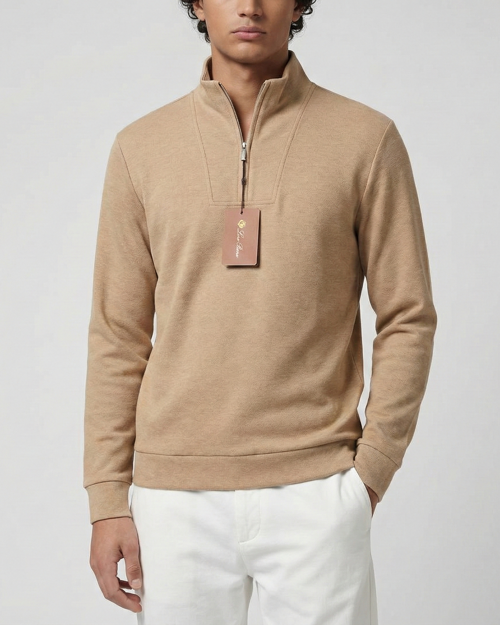 Loro Piana - Classic Camel Quarter-Zip