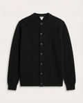 Bottega Veneta - Black Knit Button-Up Cardigan