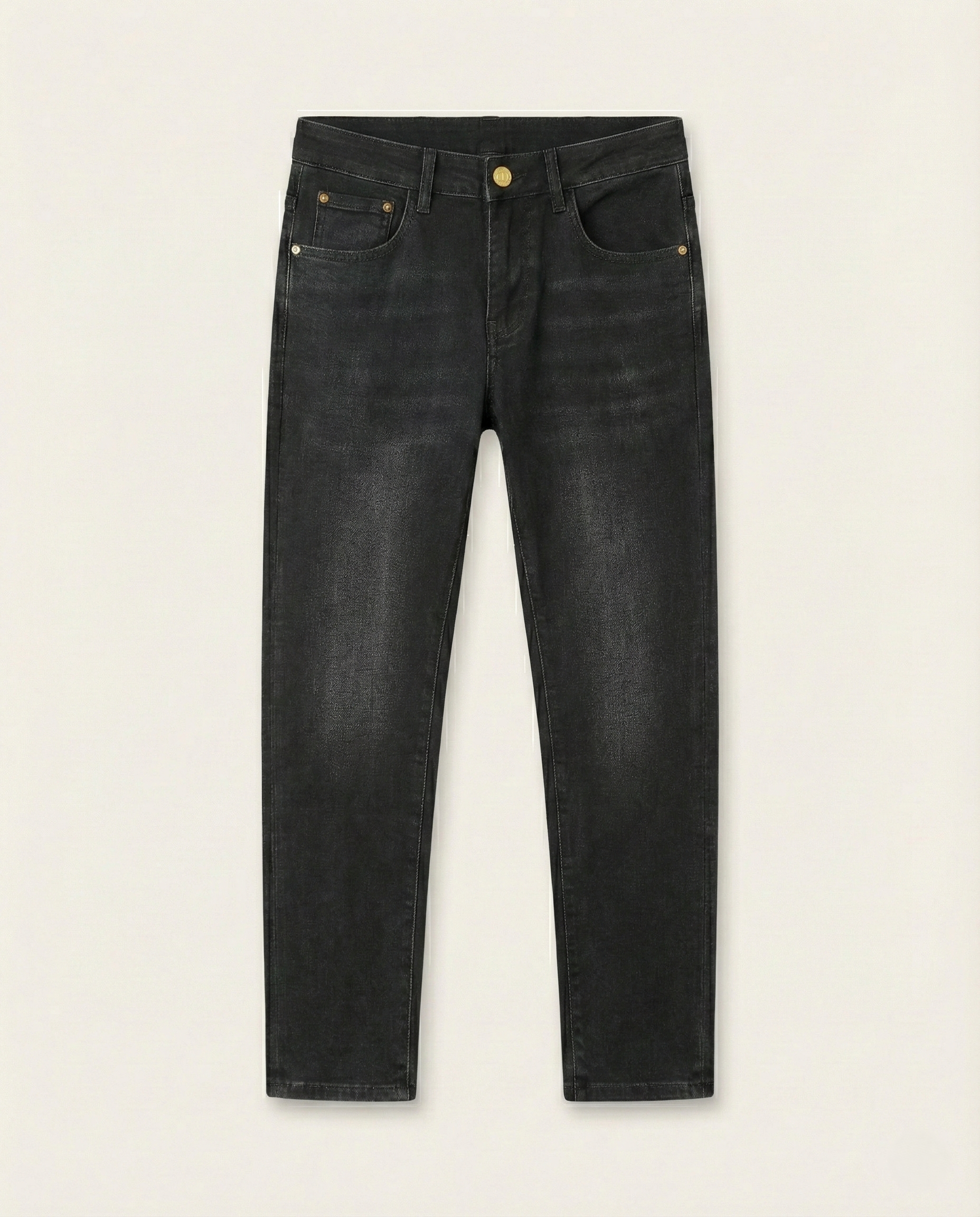 Dior Homme Black Slim-Fit Jeans with Gold Hardware