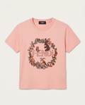 Fendi Kids - Pink Floral T-Shirt