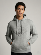 Giorgio Armani Men's Grey Hoodie