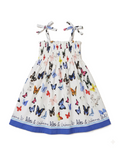 Dolce & Gabbana Kids - Butterfly Smocked Dress