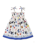 Dolce & Gabbana Kids - Butterfly Smocked Dress