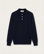 Valentino - Textured Vertical-Rib Old Money Polo Sweater