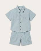 Fendi - Kids FF Logo Cotton Twill Set