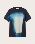 Givenchy - Blurred Graphic T-Shirt in Navy Blue