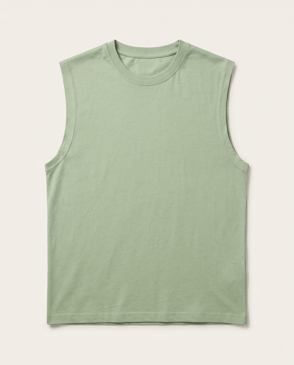 Antioch - Sage Green Muscle Tank Top