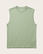Antioch - Sage Green Muscle Tank Top