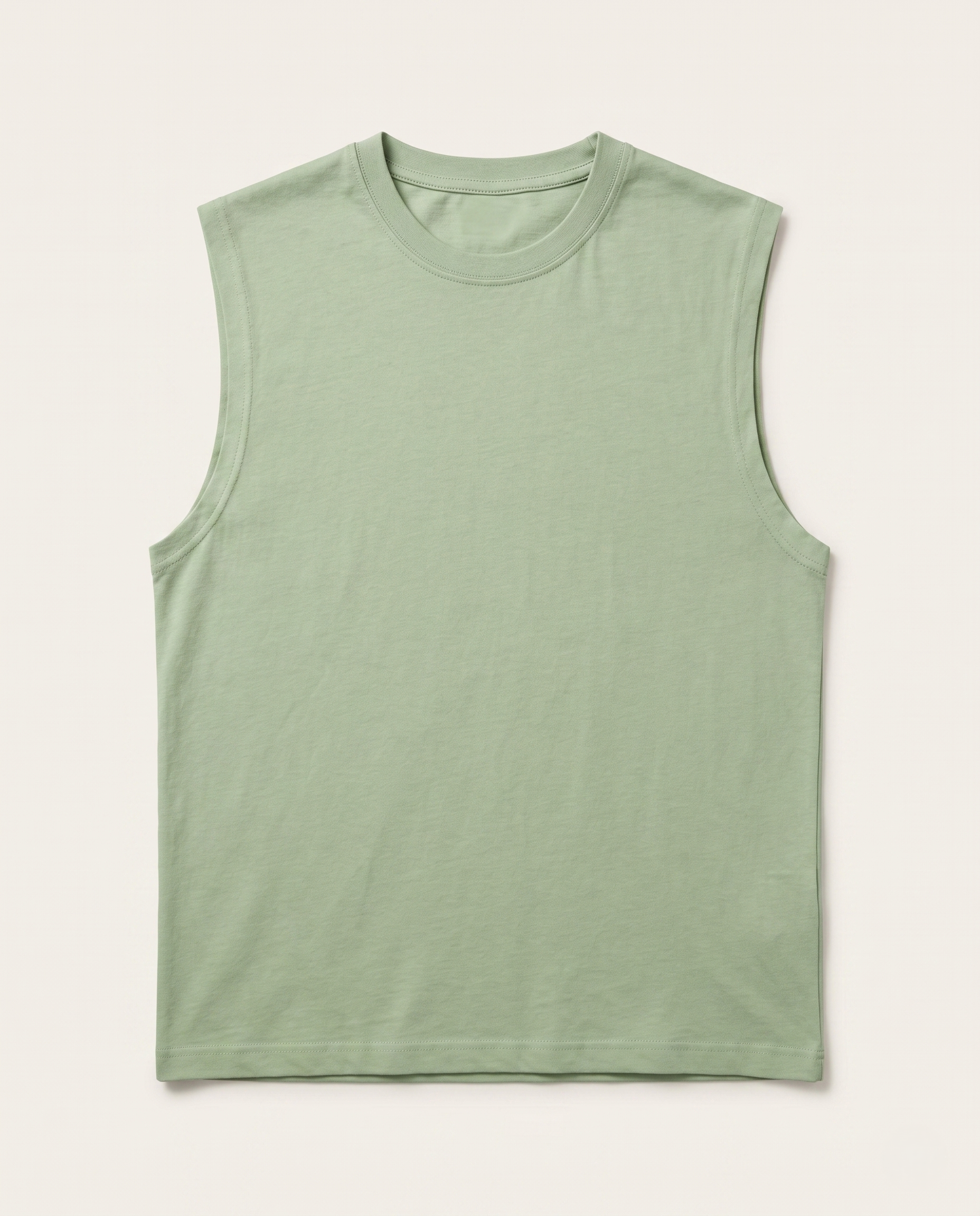 Antioch - Sage Green Muscle Tank Top